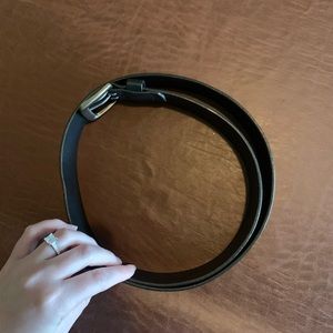 Black womens belt one size